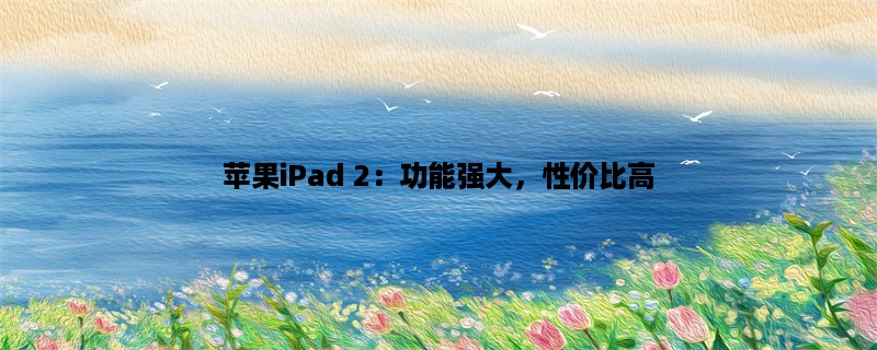 苹果iPad 2：功能强大，性价比高，值得购买！