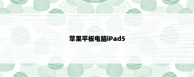 苹果平板电脑iPad5，值得购